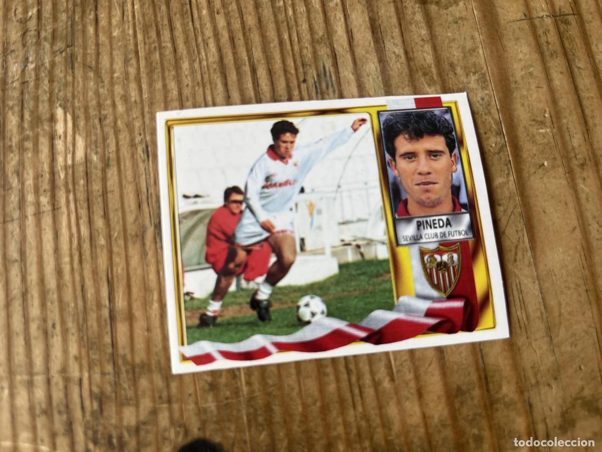Cromos de f&uacute;tbol: CROMO SIN PEGAR NUNCA PEGADO ALBUM LIGA ESTE 95 96 1995 1996 SEVILLA PINEDA