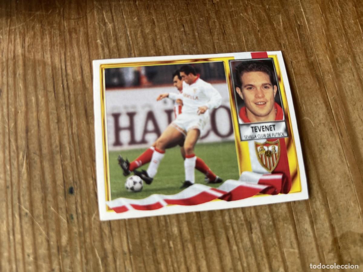 Cromos de f&uacute;tbol: CROMO SIN PEGAR NUNCA PEGADO ALBUM LIGA ESTE 95 96 1995 1996 SEVILLA TEVENET