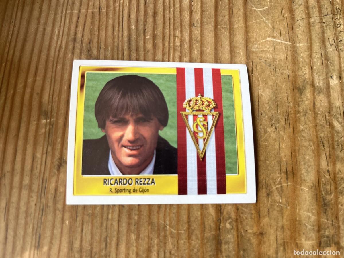 Cromos de f&uacute;tbol: CROMO SIN PEGAR NUNCA PEGADO ALBUM LIGA ESTE 95 96 1995 1996 SPORTING GIJON ENTRENADOR RICARDO REZZA