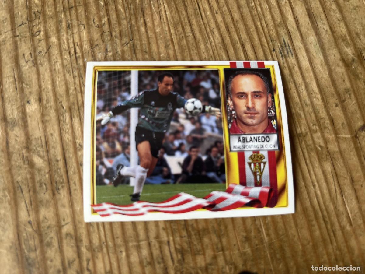 Cromos de f&uacute;tbol: CROMO SIN PEGAR NUNCA PEGADO ALBUM LIGA ESTE 95 96 1995 1996 SPORTING GIJON ABLANEDO