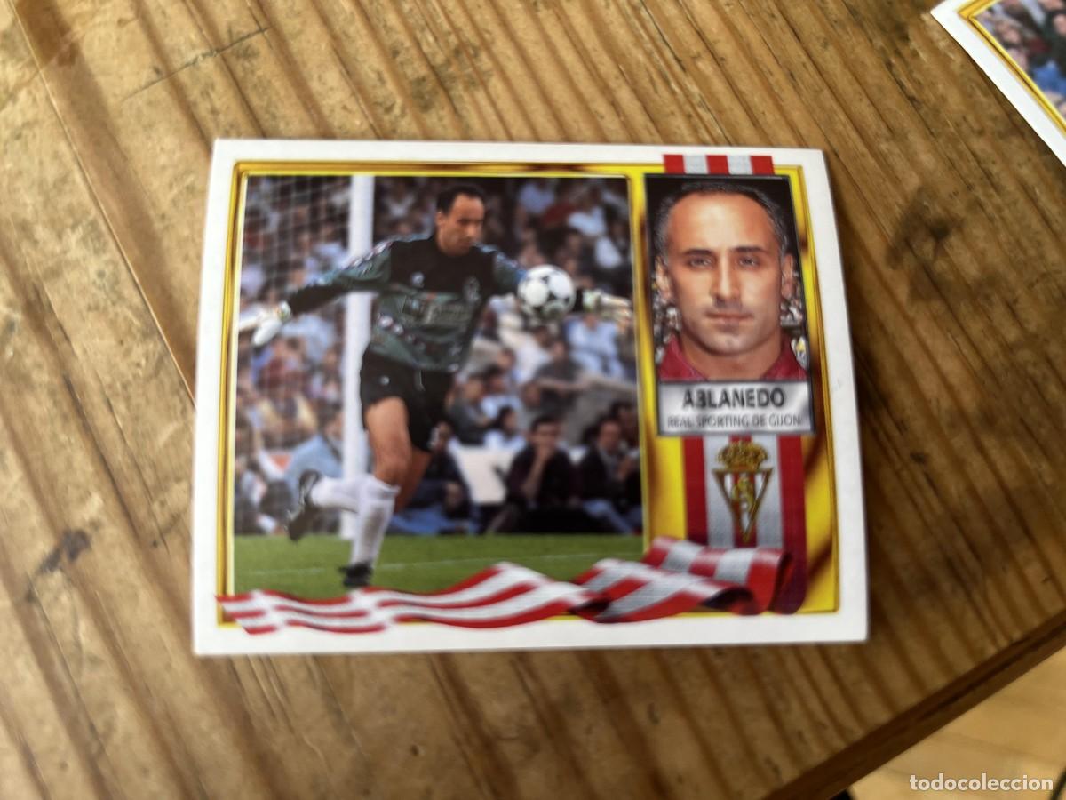 Cromos de f&uacute;tbol: CROMO SIN PEGAR NUNCA PEGADO ALBUM LIGA ESTE 95 96 1995 1996 SPORTING GIJON ABLANEDO