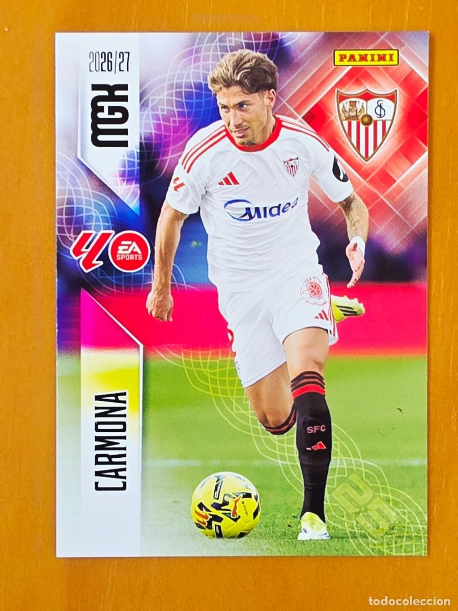 Cromos de f&uacute;tbol: 328 Jos&eacute; &Aacute;ngel Carmona, Sevilla FC, Panini Megacracks MGK 2026 2027 26 27