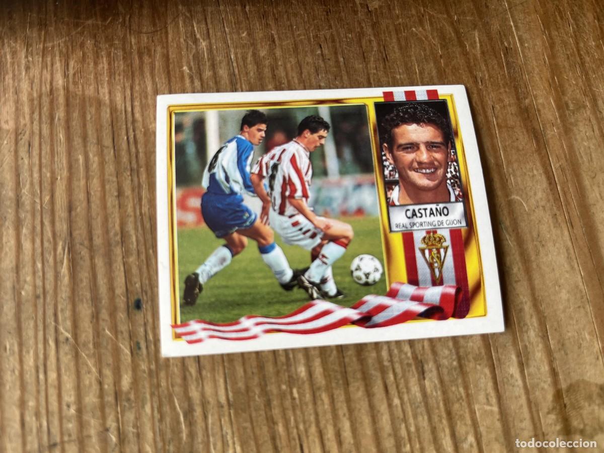 Cromos de f&uacute;tbol: CROMO SIN PEGAR NUNCA PEGADO ALBUM LIGA ESTE 95 96 1995 1996 SPORTING GIJON CASTA&Ntilde;O BAJA
