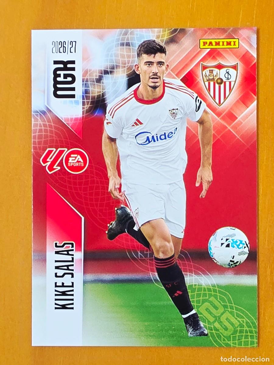 Cromos de f&uacute;tbol: 330 Kike Salas, Sevilla FC, Panini Megacracks MGK 2026 2027 26 27