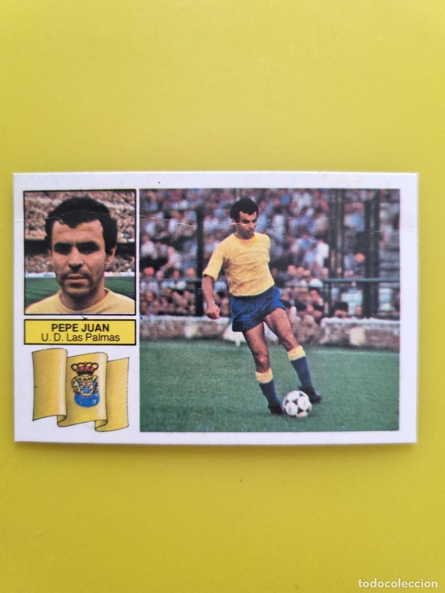 Cromos de f&uacute;tbol: CROMO F&Uacute;TBOL LIGA ESTE 82 83 1982 1983 DESPEGADO PEPE JUAN LAS PALMAS AR926
