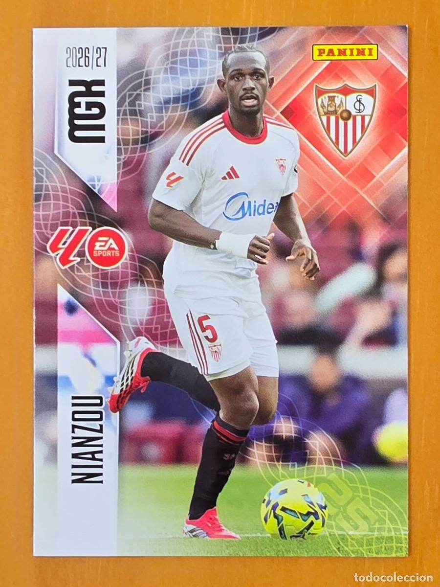 Cromos de f&uacute;tbol: 331 Tanguy Nianzou, Sevilla FC, Panini Megacracks MGK 2026 2027 26 27