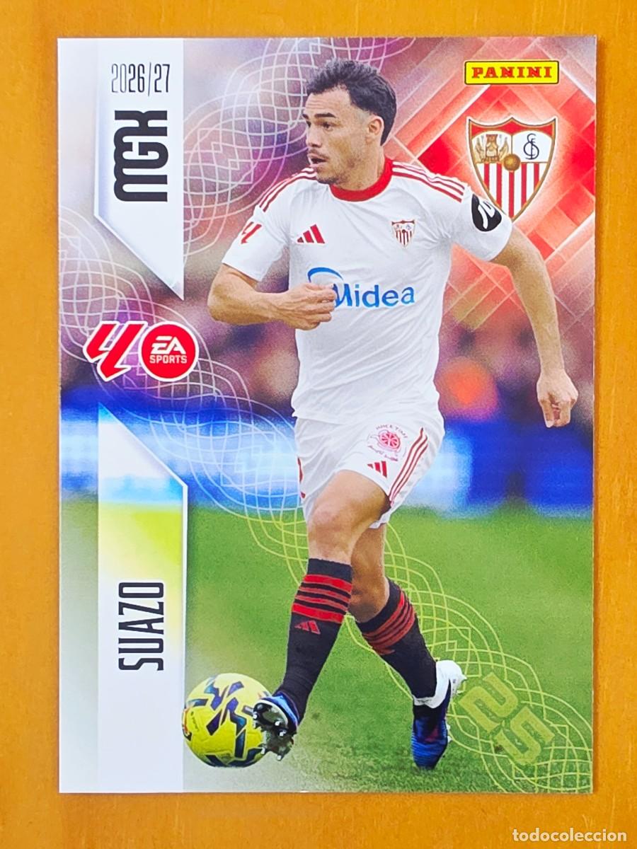 Cromos de f&uacute;tbol: 333 Gabriel Suazo, Sevilla FC, Panini Megacracks MGK 2026 2027 26 27