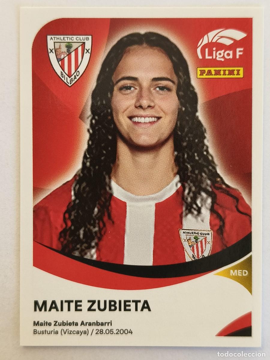 Cromos de f&uacute;tbol: #14 MAITE ZUBIETA (ATHLETIC BILBAO) LIGA F 2024/2025 PANINI