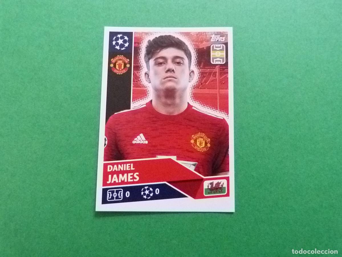 Cromos de f&uacute;tbol: CROMO FUTBOL JAMES MANCHESTER UNITED SIN PEGAR N&ordm; 13 CHAMPIONS LEAGUE 2020-2021/20-21 TOPPS