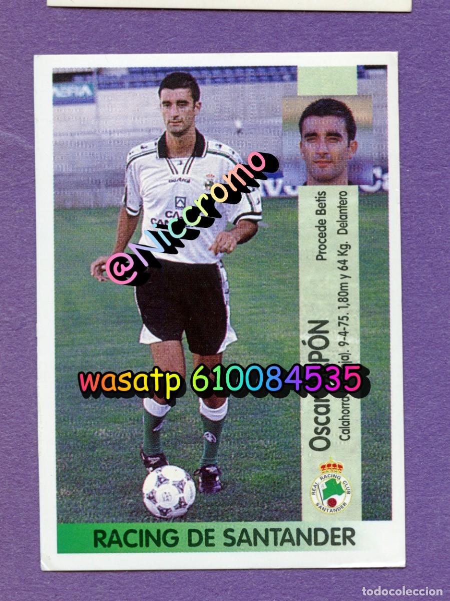 Figurine di Calcio: santander liga 1996 1997 panini 6 fichajes n&ordm; 383 384 385 390 396 415 sin pegar 96 97 niccromo