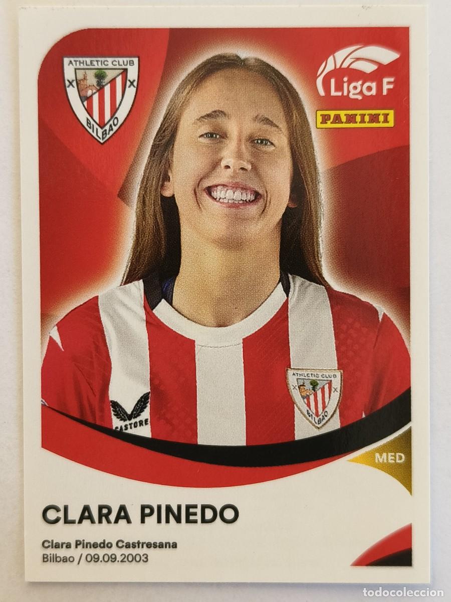Figurine di Calcio: #16 CLARA PINEDO (ATHLETIC BILBAO) LIGA F 2024/2025 PANINI