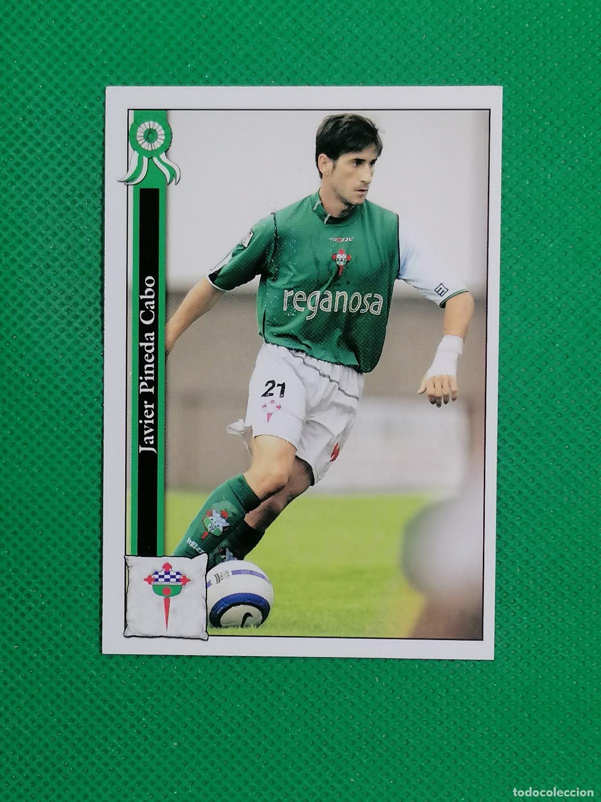 Figurine di Calcio: 944 PINEDA RACING DE FERROL ⚽ MUNDICROMO LAS FICHAS DE LA LIGA 05 06 2005 2006 ⚽