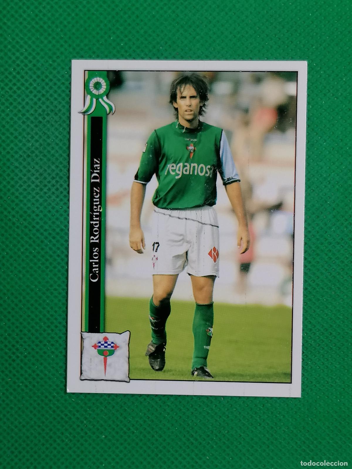 Figurine di Calcio: 945 CARLOS RACING DE FERROL ⚽ MUNDICROMO LAS FICHAS DE LA LIGA 05 06 2005 2006 ⚽