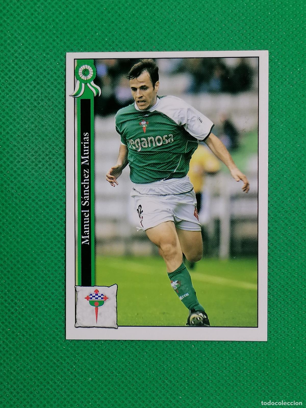 Cartes &agrave; collectionner de Football: 950 MANOLO RACING DE FERROL ⚽ MUNDICROMO LAS FICHAS DE LA LIGA 05 06 2005 2006 ⚽