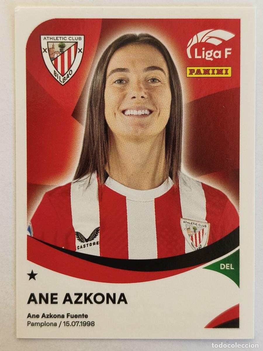 Cartes &agrave; collectionner de Football: #17 ANE AZKONA (ATHLETIC BILBAO) LIGA F 2024/2025 PANINI