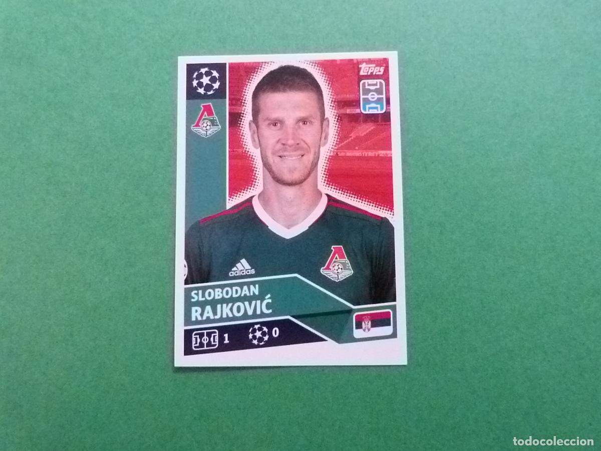 Cartes &agrave; collectionner de Football: CROMO FUTBOL RAJKOVIC LOKOMOTIV MOSCU SIN PEGAR N&ordm; 9 CHAMPIONS LEAGUE 2020-2021/20-21 TOPPS