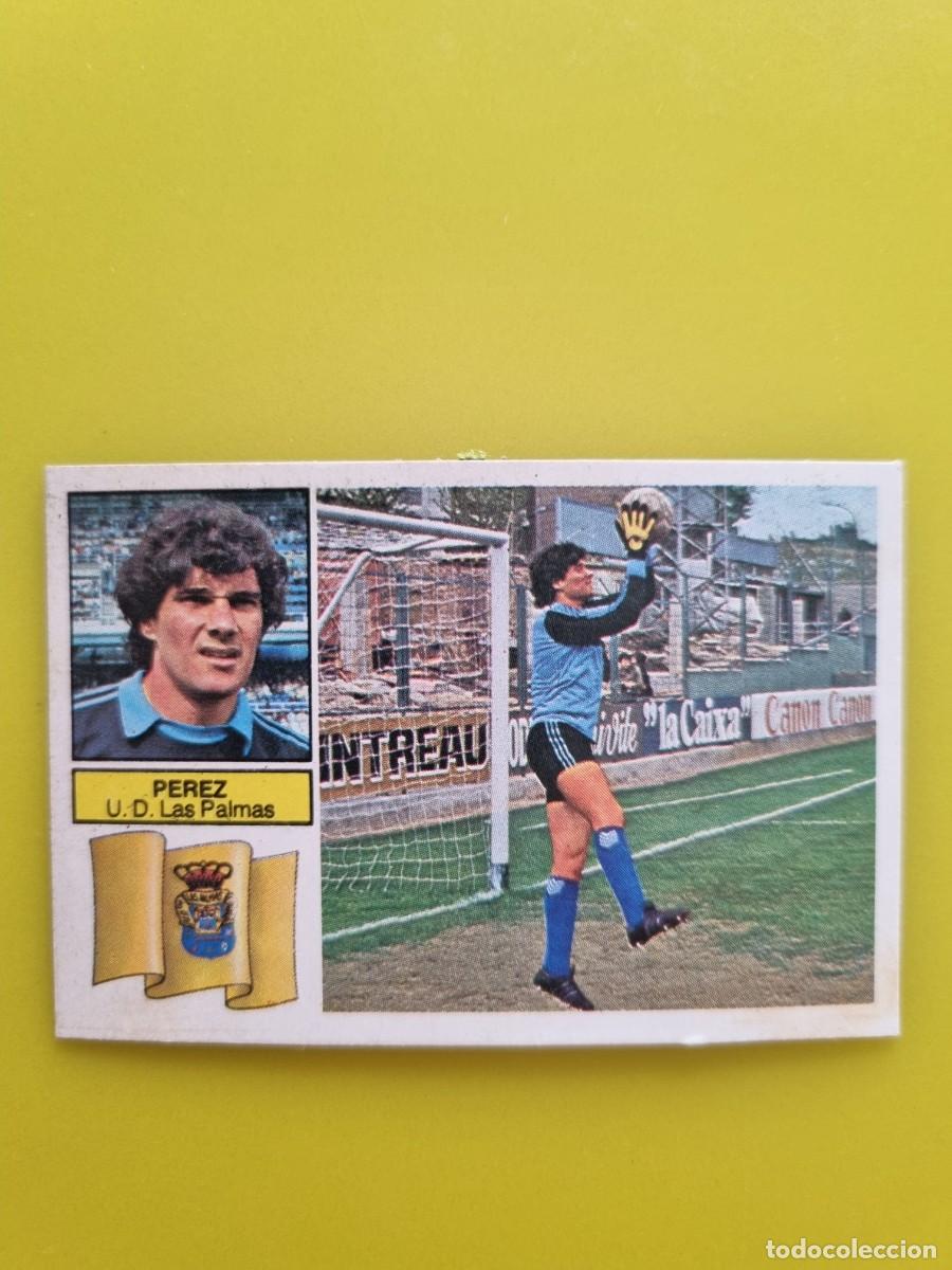 Cartes &agrave; collectionner de Football: CROMO F&Uacute;TBOL DESPEGADO LIGA ESTE 82 83 1982 1983 PEREZ LAS PALMAS AR926
