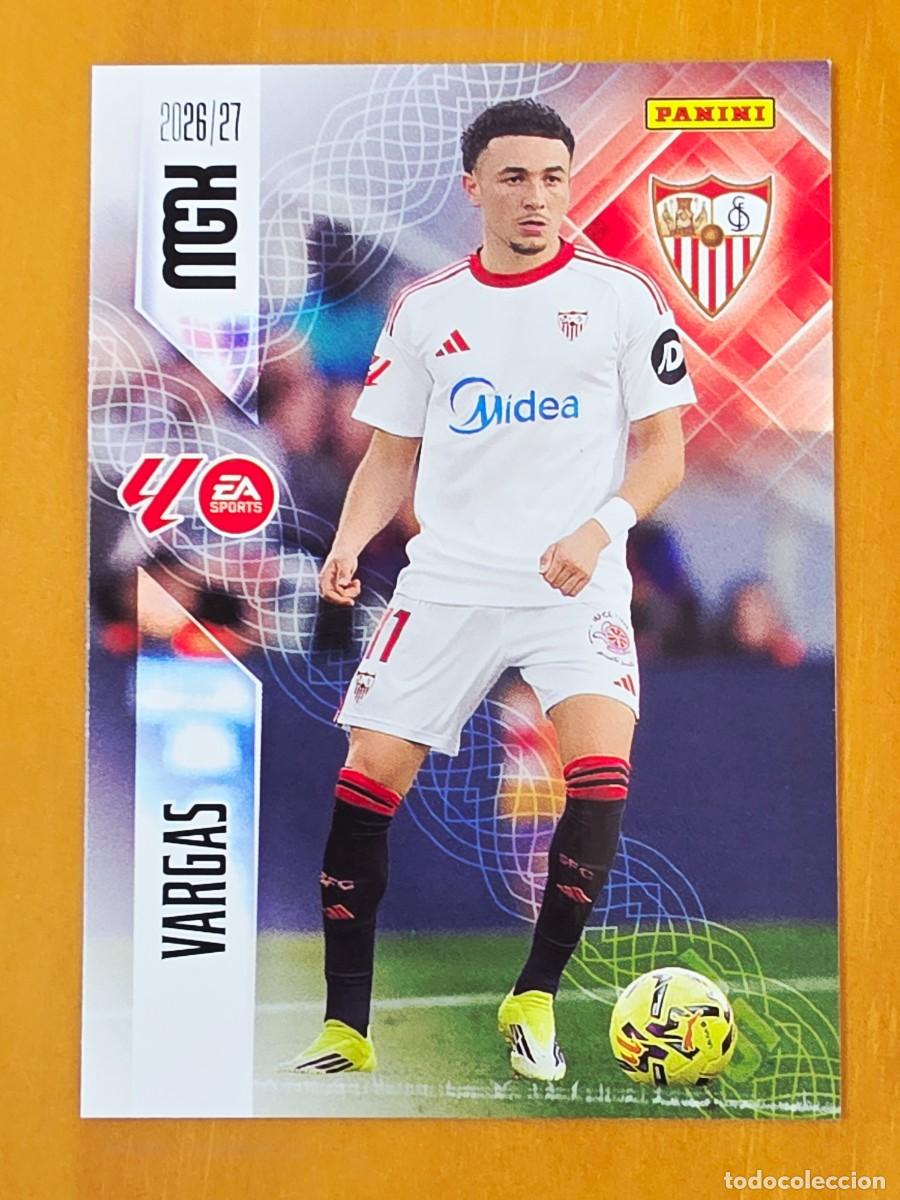 Cromos de f&uacute;tbol: 337 Rub&eacute;n Vargas, Sevilla FC, Panini Megacracks MGK 2026 2027 26 27