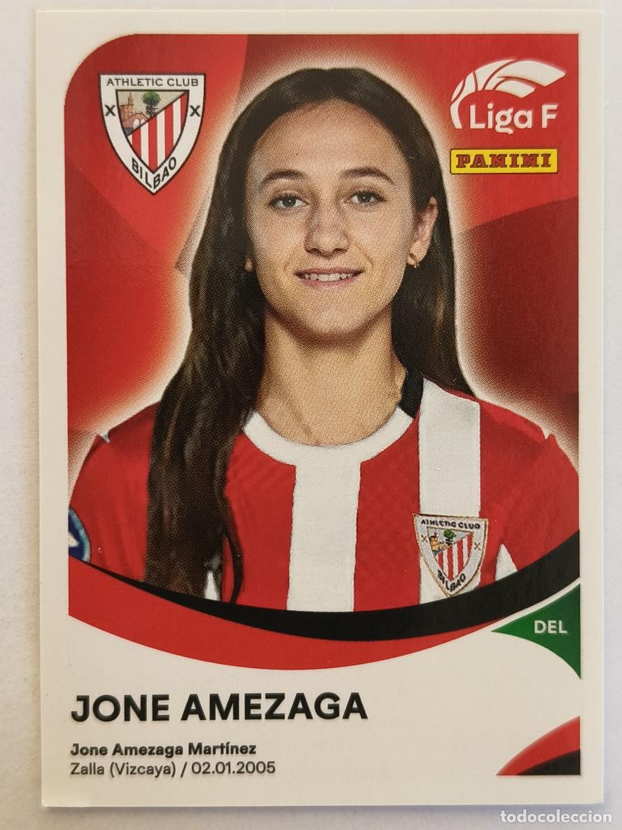 Cromos de f&uacute;tbol: #20A JONE AMEZAGA (ATHLETIC BILBAO) LIGA F 2024/2025 PANINI