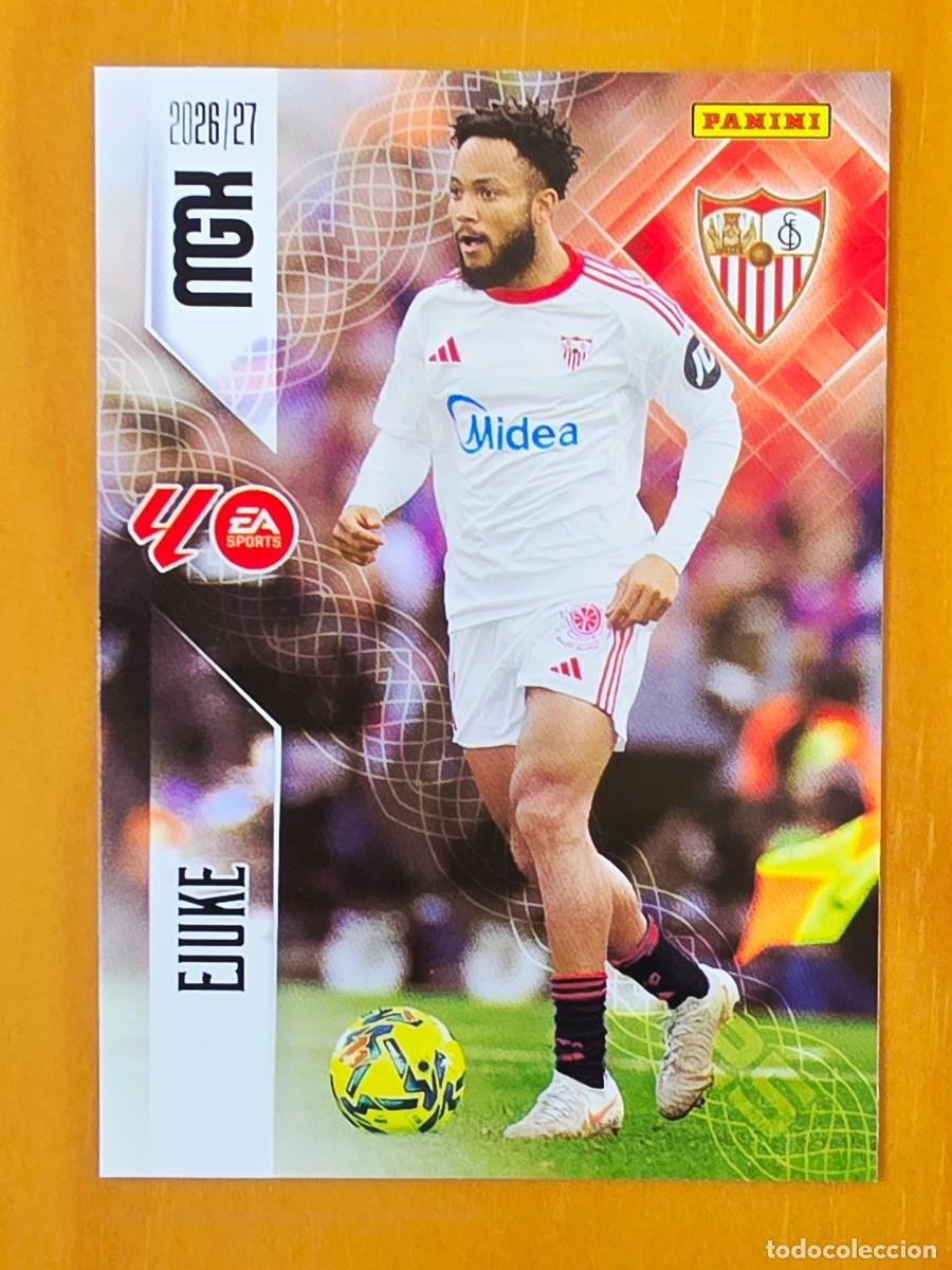 Cromos de f&uacute;tbol: 340 Chidera Ejuke, Sevilla FC, Panini Megacracks MGK 2026 2027 26 27
