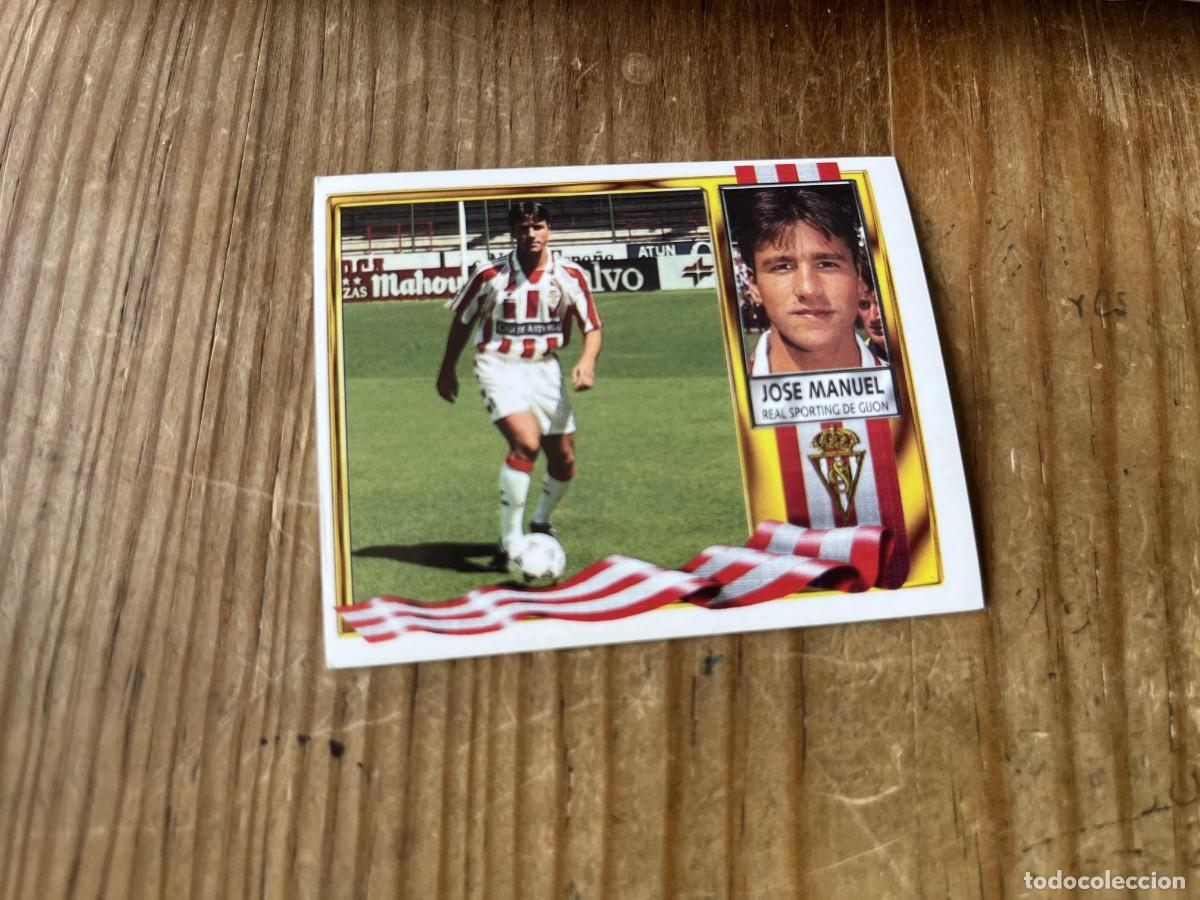 Cromos de f&uacute;tbol: CROMO SIN PEGAR NUNCA PEGADO ALBUM LIGA ESTE 95 96 1995 1996 SPORTING GIJON JOSE MANUEL