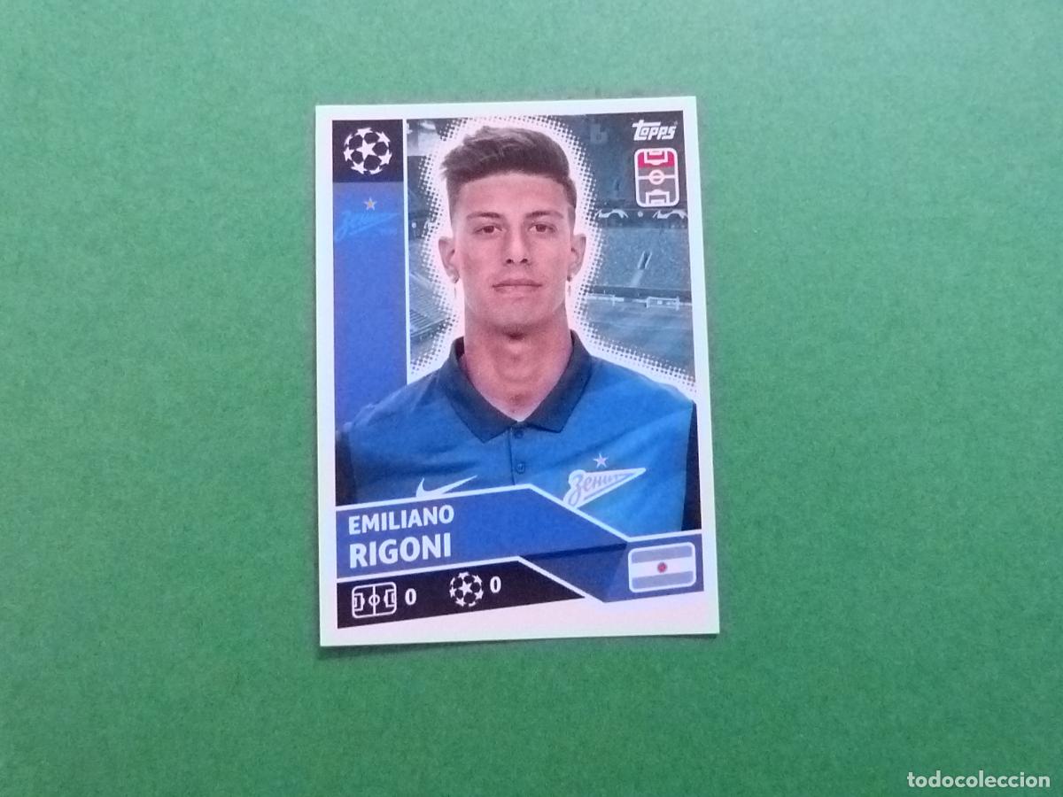 Figurine di Calcio: CROMO FUTBOL RIGONI ZENIT SAN PETERSBURGO SIN PEGAR N&ordm; 14 CHAMPIONS LEAGUE 2020-2021/20-21