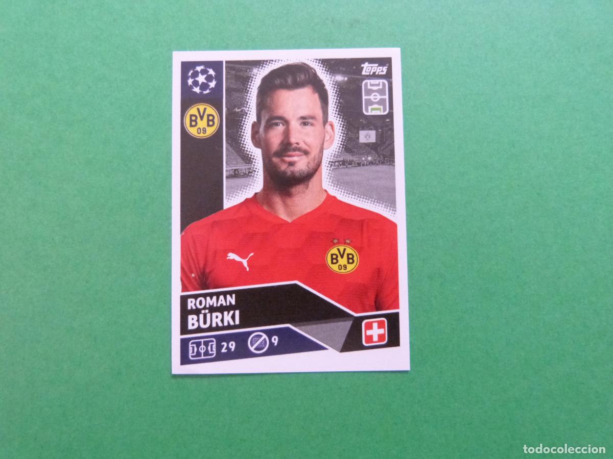 Cromos de Futebol: CROMO FUTBOL BURKI BORRUSIA DORTMUND SIN PEGAR N&ordm; 3 CHAMPIONS LEAGUE 2020-2021/20-21