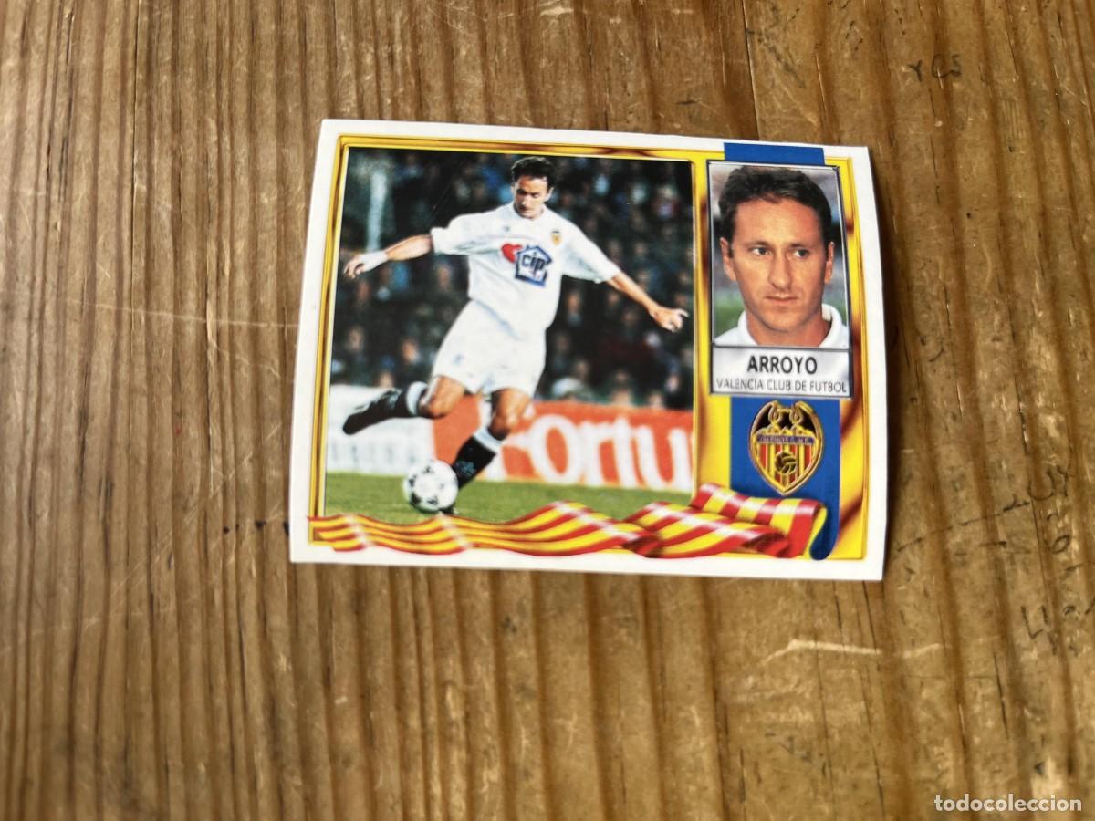 Figurine di Calcio: CROMO SIN PEGAR NUNCA PEGADO ALBUM LIGA ESTE 95 96 1995 1996 VALENCIA ARROYO