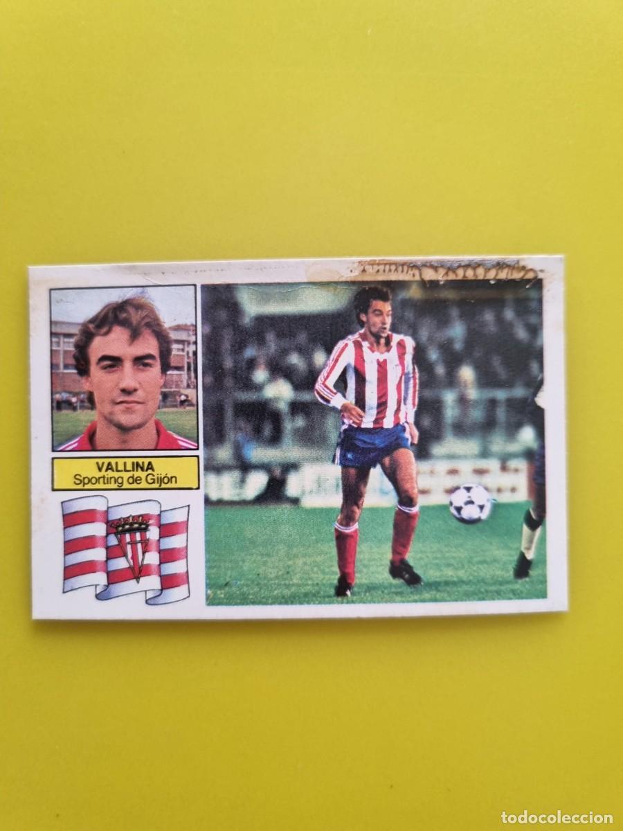 Figurine di Calcio: CROMO F&Uacute;TBOL LIGA ESTE 82 83 1982 1983 VALLINA SPORTING DE GIJ&Oacute;N AR926