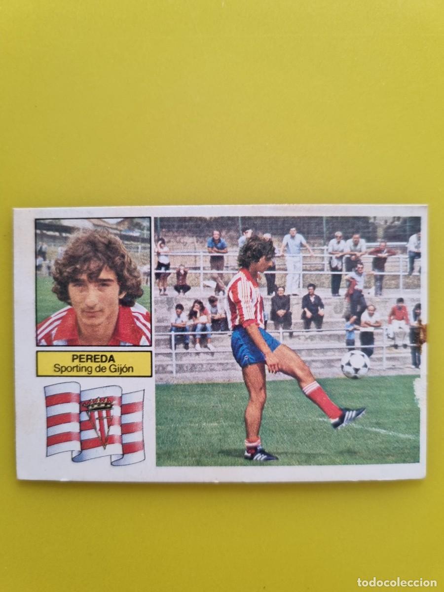 Figurine di Calcio: CROMO F&Uacute;TBOL LIGA ESTE 82 83 1982 1983 PEREDA SPORTING DE GIJ&Oacute;N AR926