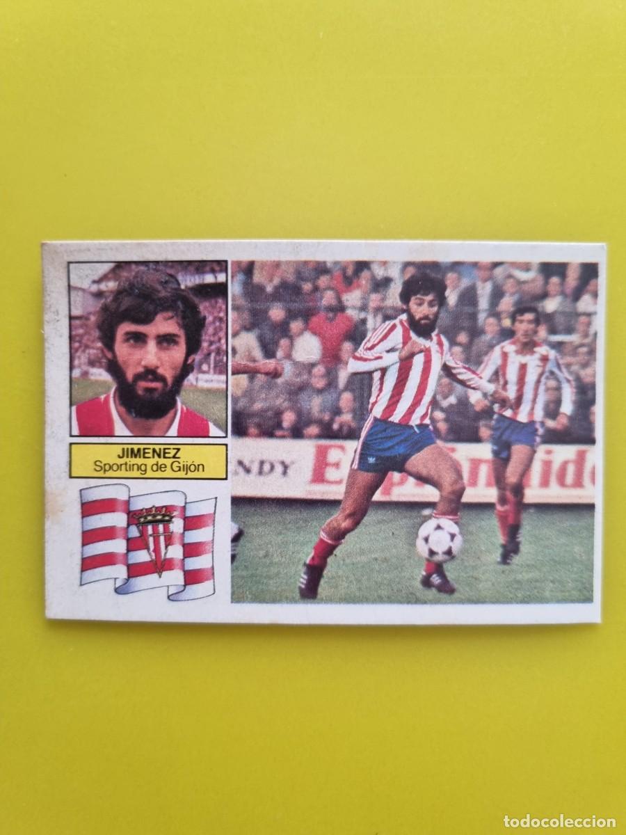 Figurine di Calcio: CROMO F&Uacute;TBOL LIGA ESTE 82 83 1982 1983 JIMENEZ SPORTING DE GIJ&Oacute;N AR926