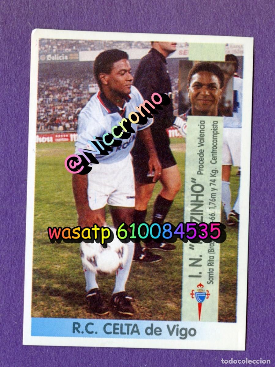 Figurine di Calcio: celta liga 1996 1997 panini 6 fichajes n&ordm; 359 364 367 378 392 394 sin pegar 96 97 niccromo