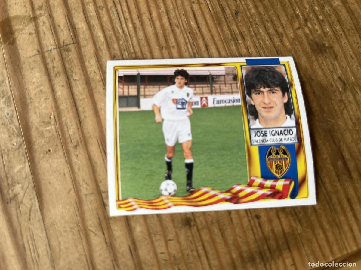 Figurine di Calcio: CROMO SIN PEGAR NUNCA PEGADO ALBUM LIGA ESTE 95 96 1995 1996 VALENCIA JOSE IGNACIO