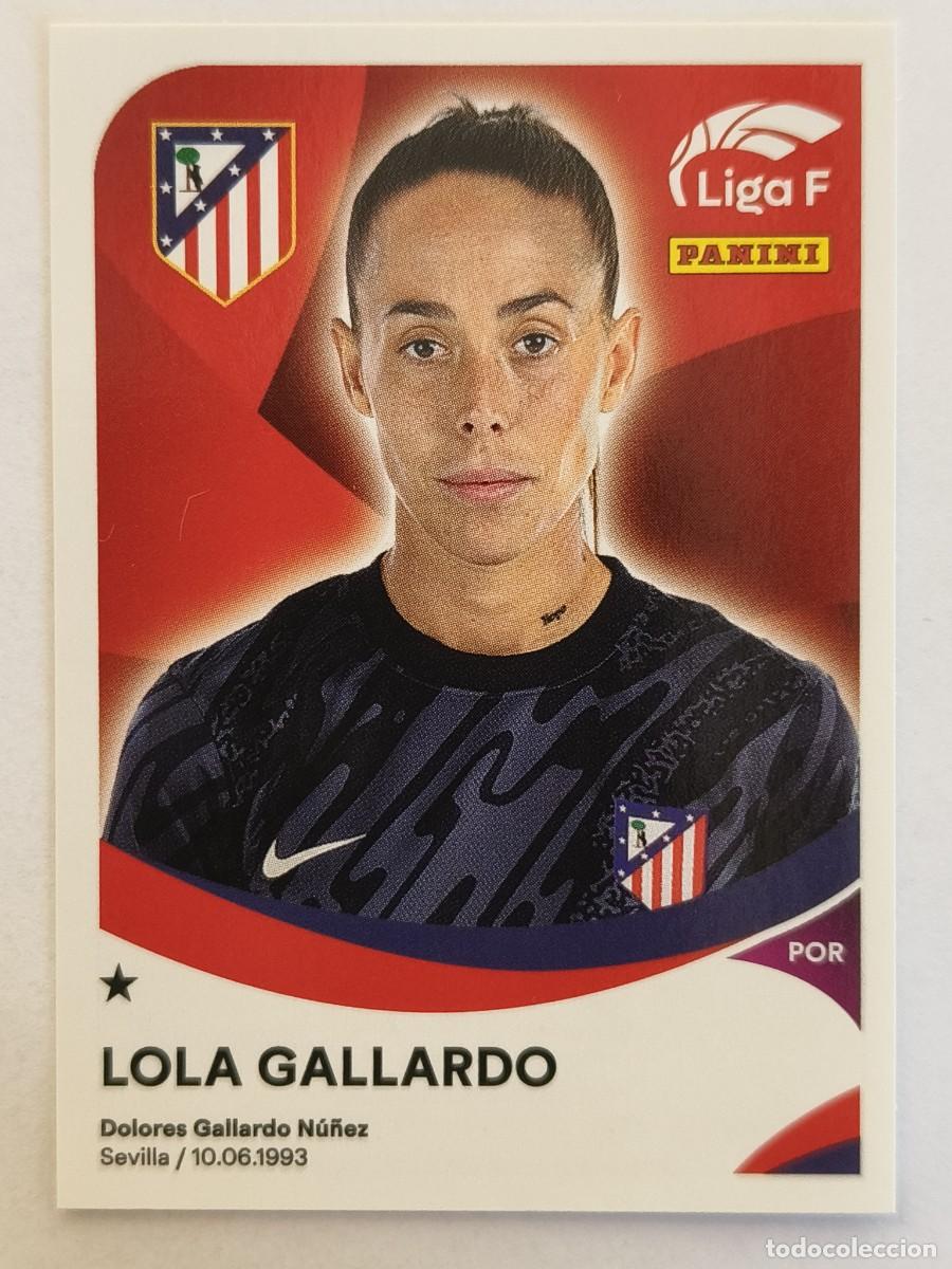 Figurine di Calcio: #24 LOLA GALLARDO (ATLETICO DE MADRID) LIGA F 2024/2025 PANINI