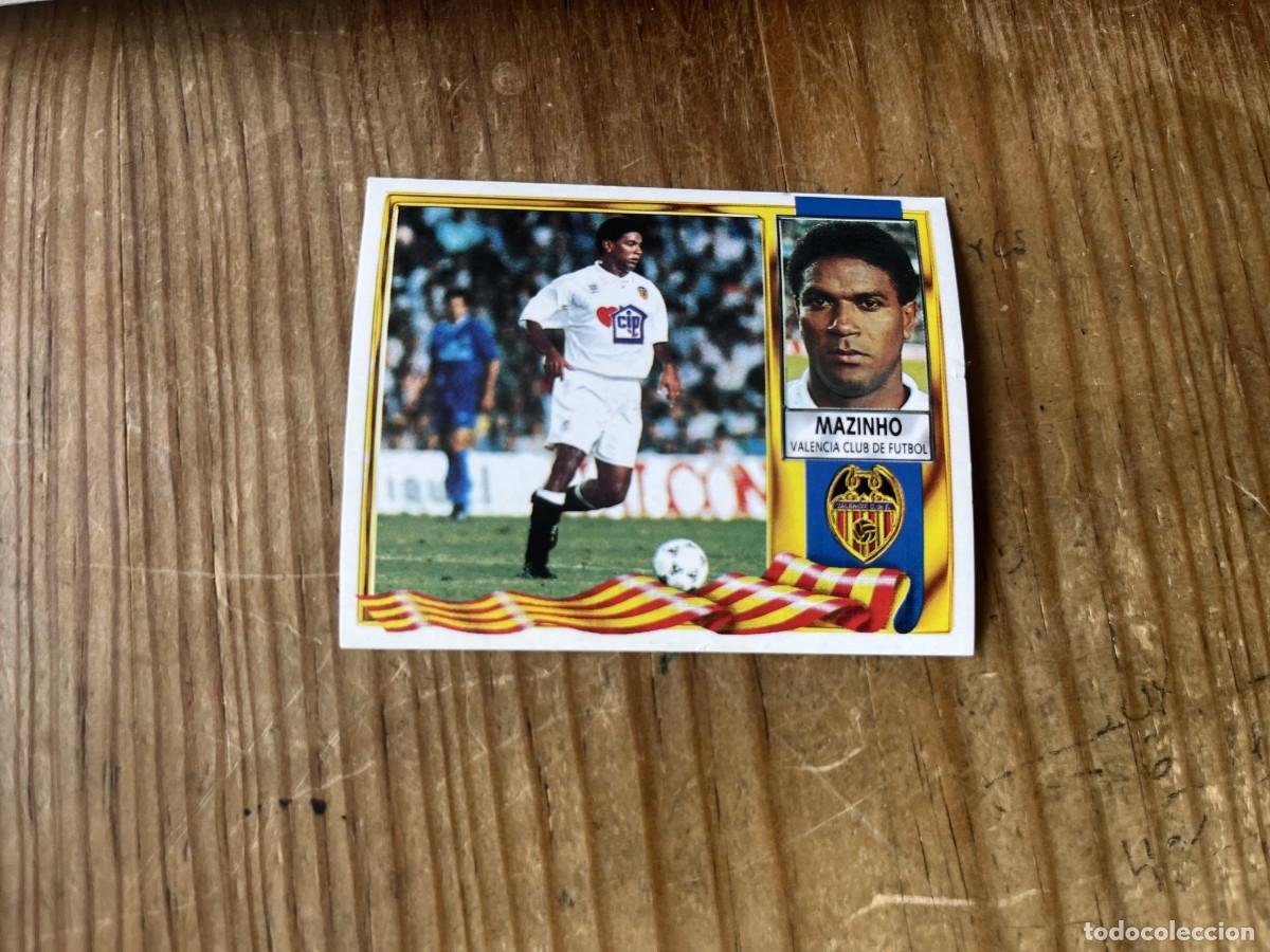 Figurine di Calcio: CROMO SIN PEGAR NUNCA PEGADO ALBUM LIGA ESTE 95 96 1995 1996 VALENCIA MAZINHO