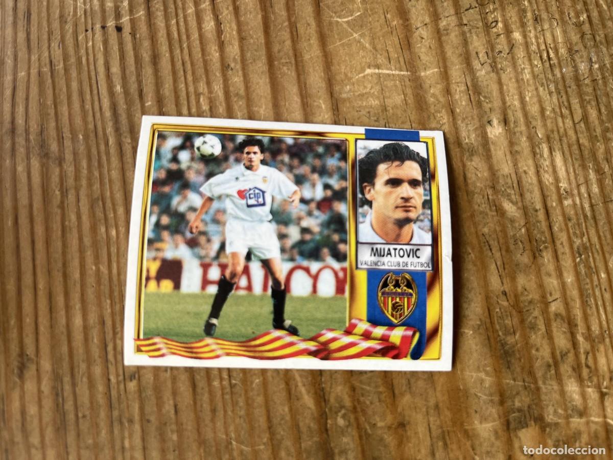 Cromos de f&uacute;tbol: CROMO SIN PEGAR NUNCA PEGADO ALBUM LIGA ESTE 95 96 1995 1996 VALENCIA MIJATOVIC