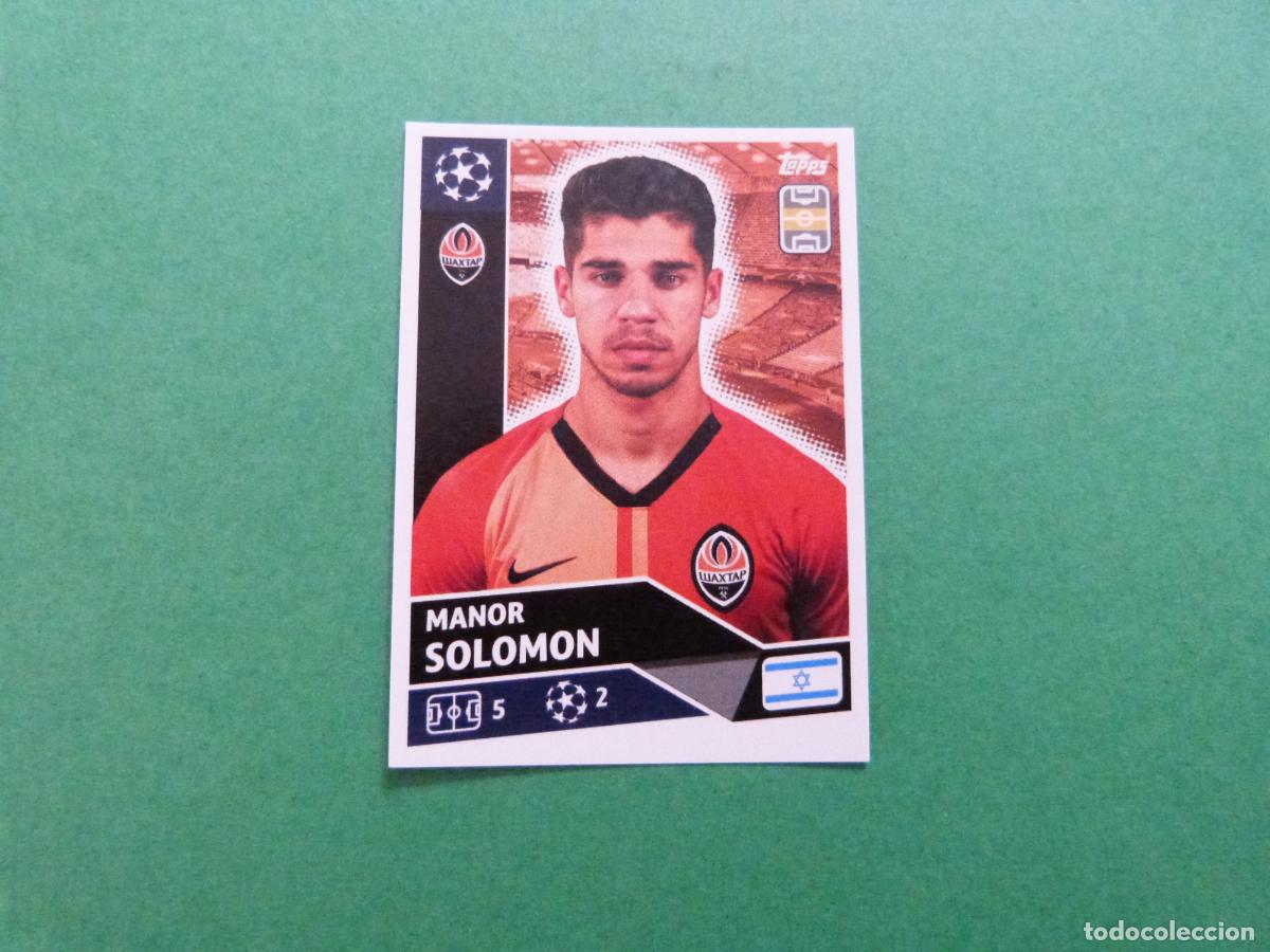 Cromos de f&uacute;tbol: CROMO FUTBOL SOLOMON SHARKTAR DONETSK SIN PEGAR N&ordm; 16 CHAMPIONS LEAGUE 2020-2021/20-21