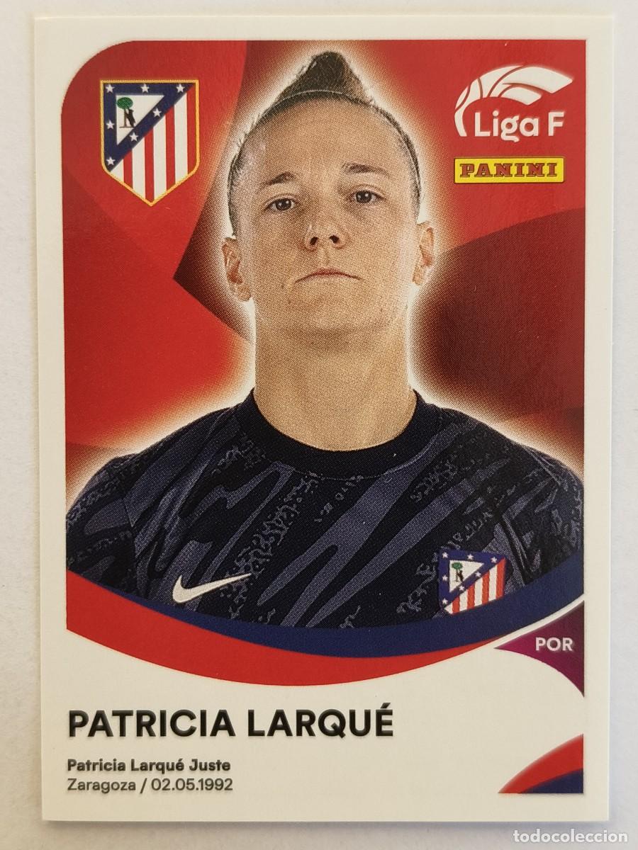 Cromos de f&uacute;tbol: #25 PATRICIA LARQUE (ATLETICO DE MADRID) LIGA F 2024/2025 PANINI