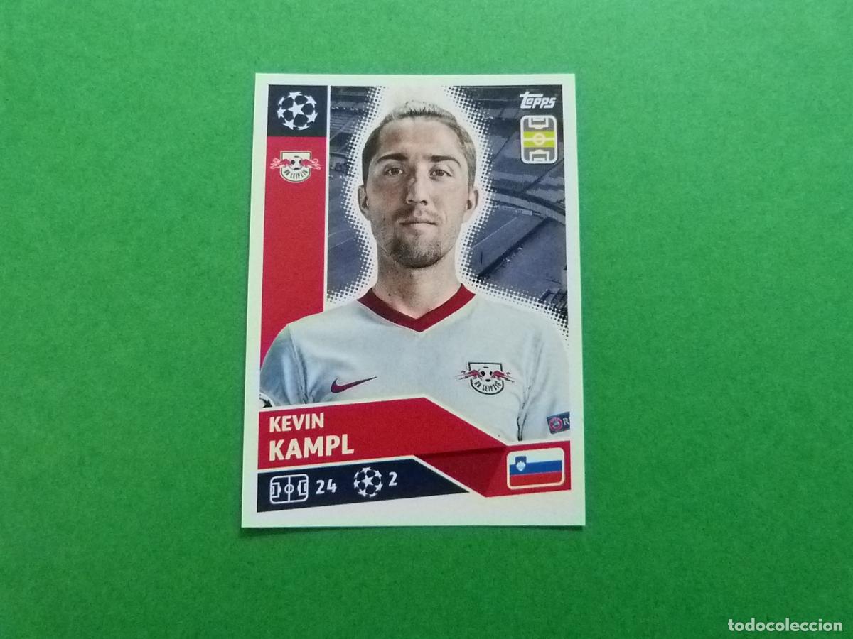 Cromos de f&uacute;tbol: CROMO FUTBOL KAMPL RB LEIPZIG SIN PEGAR N&ordm; 14 CHAMPIONS LEAGUE 2020-2021/20-21