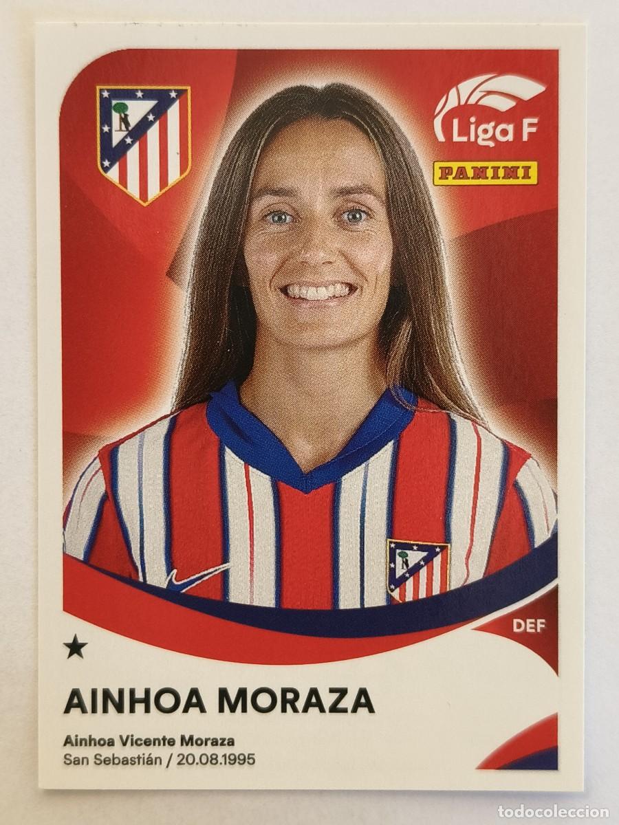 Cromos de f&uacute;tbol: #26 AINHOA MORAZA (ATLETICO DE MADRID) LIGA F 2024/2025 PANINI
