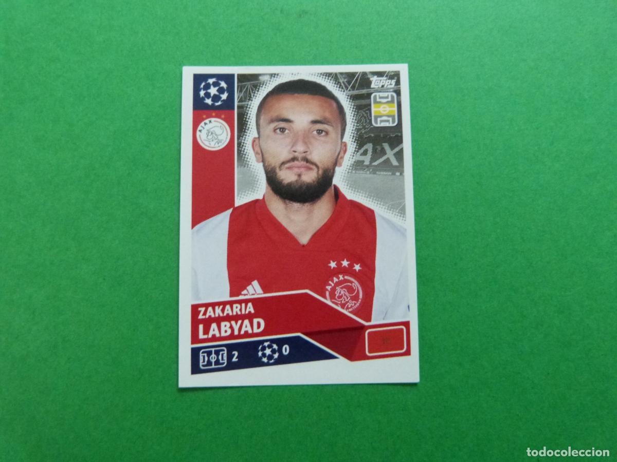 Cromos de f&uacute;tbol: CROMO FUTBOL LABYAD AJAX C.F. SIN PEGAR N&ordm; 14 CHAMPIONS LEAGUE 2020-2021/20-21