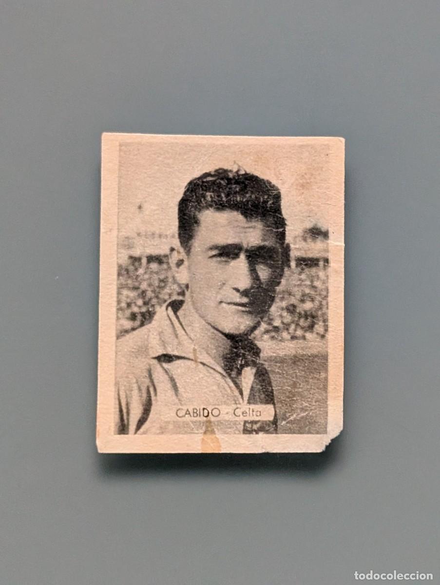 Cromos de f&uacute;tbol: DIFICIL CROMO RARE CARD CABIDO CELTA DE VIGO RUIZ ROMERO 1949 1950/51 1950 1951 GALICIA CORU&Ntilde;A