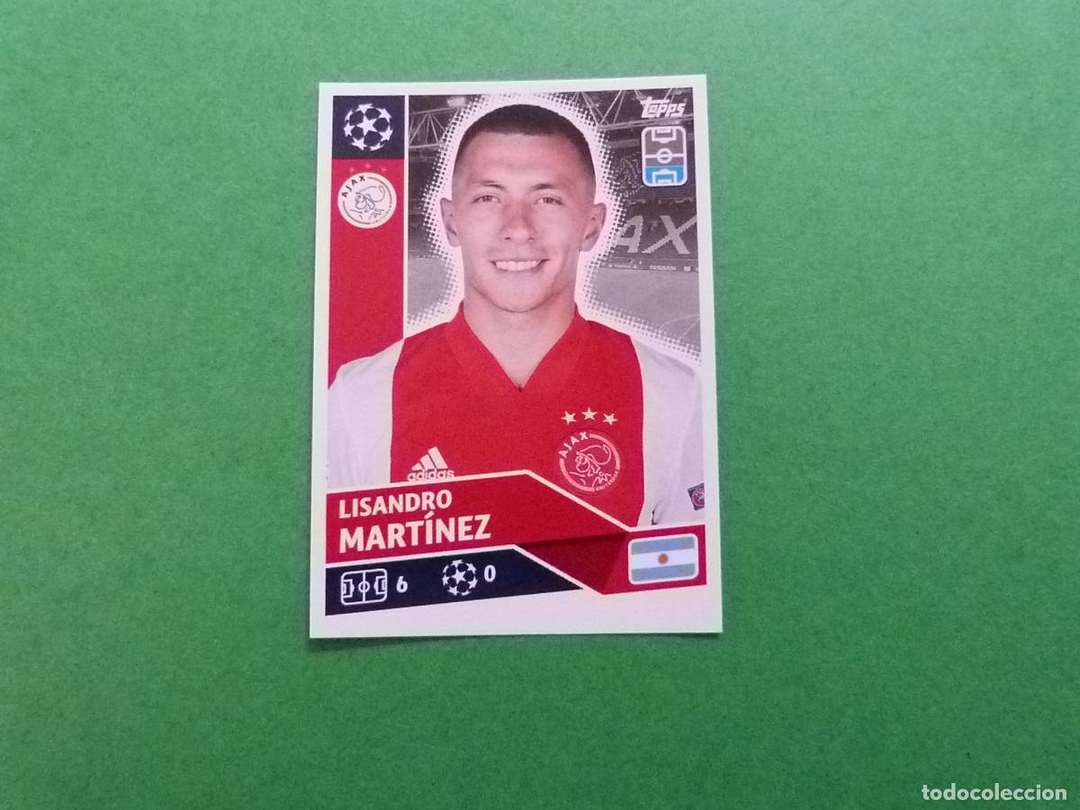 Cromos de f&uacute;tbol: CROMO FUTBOL MARTINEZ AJAX C.F. SIN PEGAR N&ordm; 8 CHAMPIONS LEAGUE 2020-2021/20-21