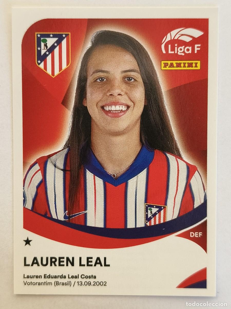 Cromos de f&uacute;tbol: #27 LAUREN LEAL (ATLETICO DE MADRID) LIGA F 2024/2025 PANINI