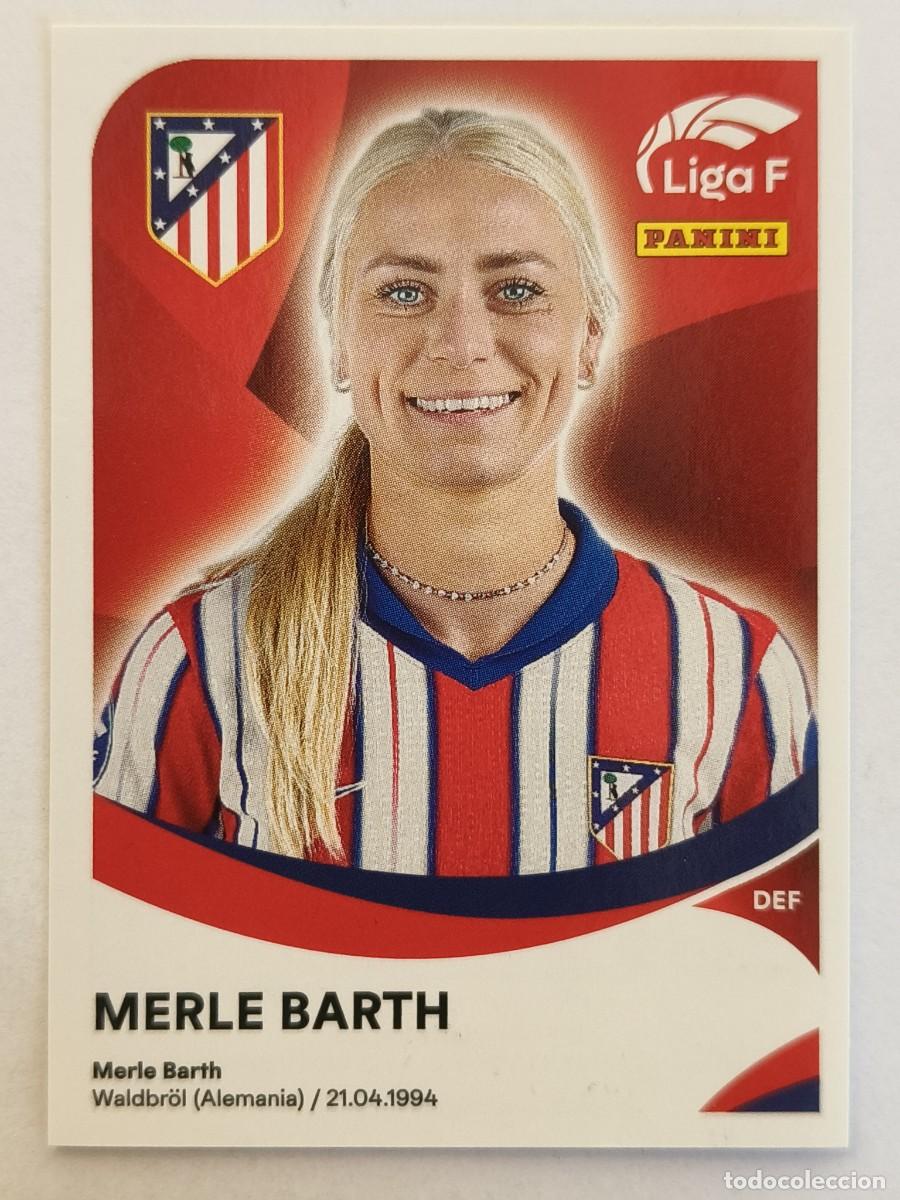 Cromos de f&uacute;tbol: #28B MERLE BARTH (ATLETICO DE MADRID) LIGA F 2024/2025 PANINI