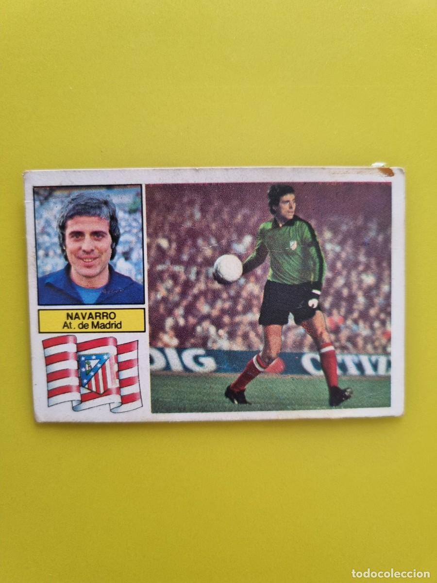 Cromos de f&uacute;tbol: CROMO F&Uacute;TBOL LIGA ESTE 82 83 1982 1983 NAVARRO ATL DE MADRID AR926