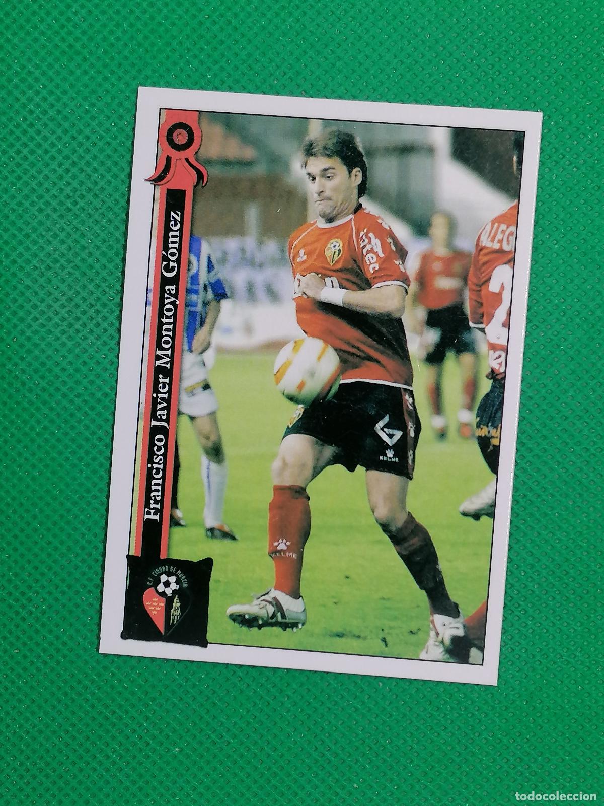 Cromos de f&uacute;tbol: 979 CURRO MONTOYA CIUDAD DE MURCIA ⚽ MUNDICROMO LAS FICHAS DE LA LIGA 05 06 2005 2006 ⚽