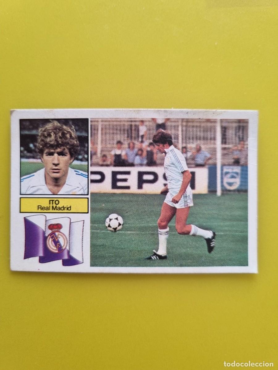 Cromos de f&uacute;tbol: CROMO F&Uacute;TBOL LIGA ESTE 82 83 1982 1983 ITO REAL MADRID AR926