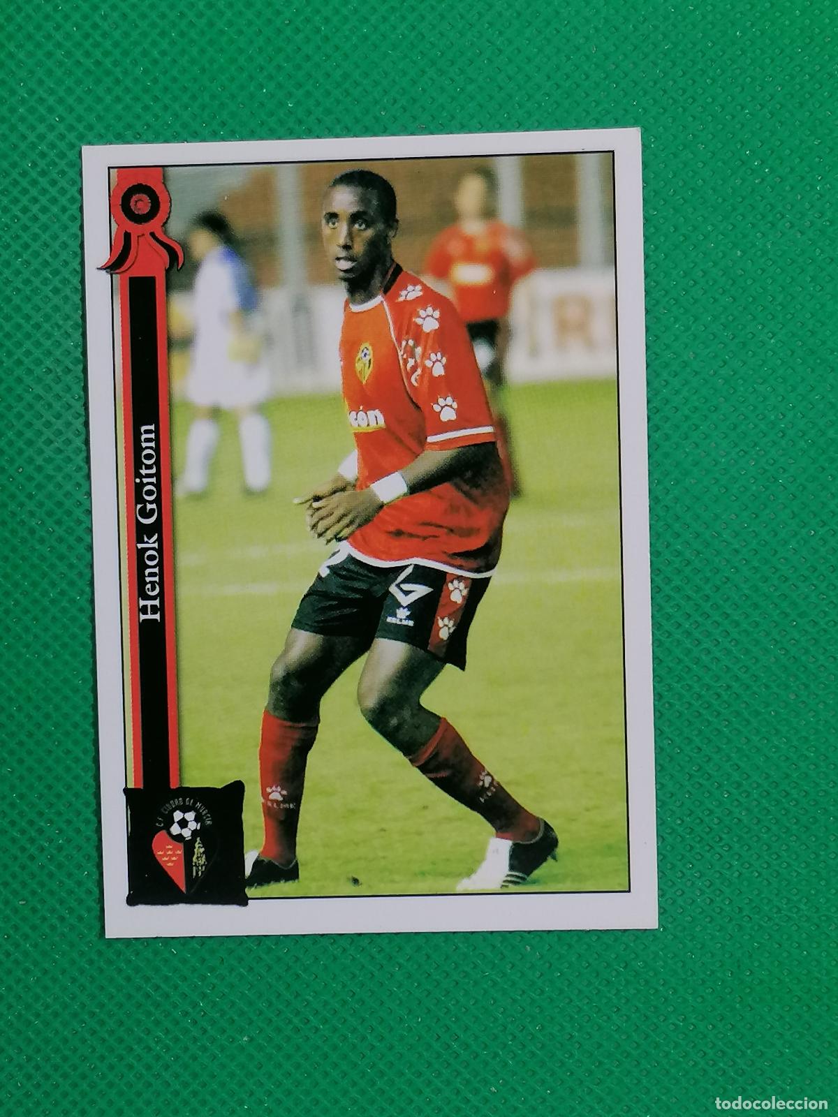 Cromos de f&uacute;tbol: 989 GOITOM CIUDAD DE MURCIA ⚽ MUNDICROMO LAS FICHAS DE LA LIGA 05 06 2005 2006 ⚽