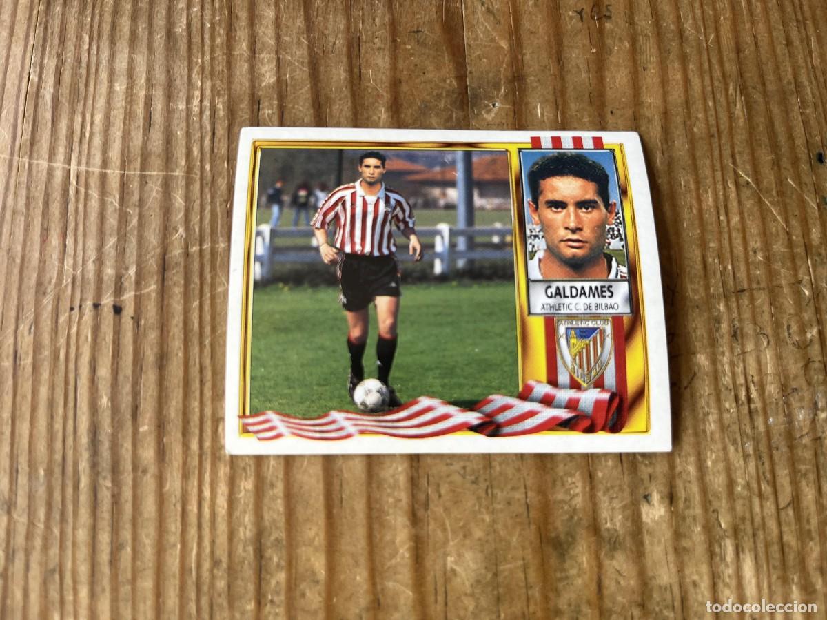 Cromos de f&uacute;tbol: CROMO SIN PEGAR NUNCA PEGADO ALBUM LIG&Ccedil;A ESTE 95 96 1995 1996 COLOCA GALDAMES ATHLETIC BILBAO